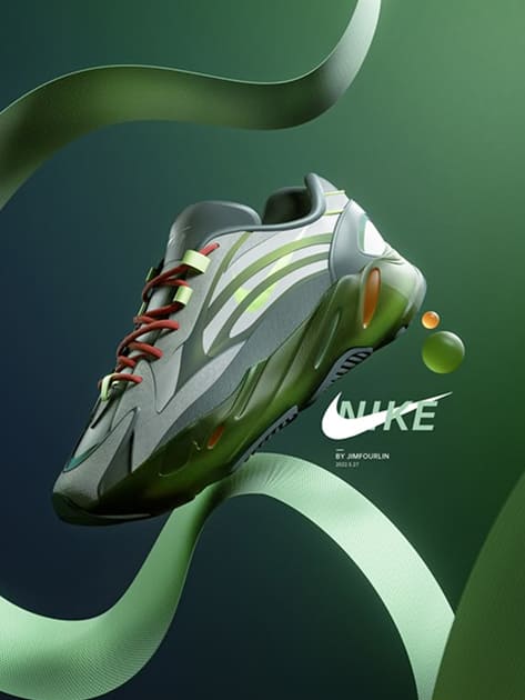 Kalın Tabanlı Sneaker — Haki
